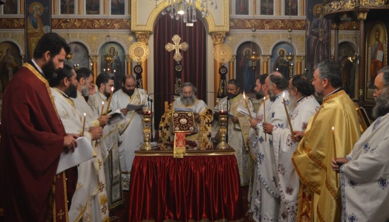 Η Θεία Λειτουργία του Αγίου Ιακώβου του Αδελφοθέου στον Κάμπο Αβίας (ΦΩΤΟ)