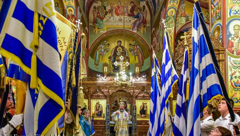 Δοξολογία για την Επέτειο της 28ης Οκτωβρίου στην Ι. Μ. Λαγκαδά (ΦΩΤΟ)