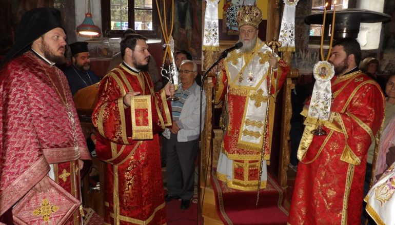 Ο Μητροπολίτης Κορίνθου στην πανήγυρη της Ι. Μονής Αγίου Γεωργίου Φενεού