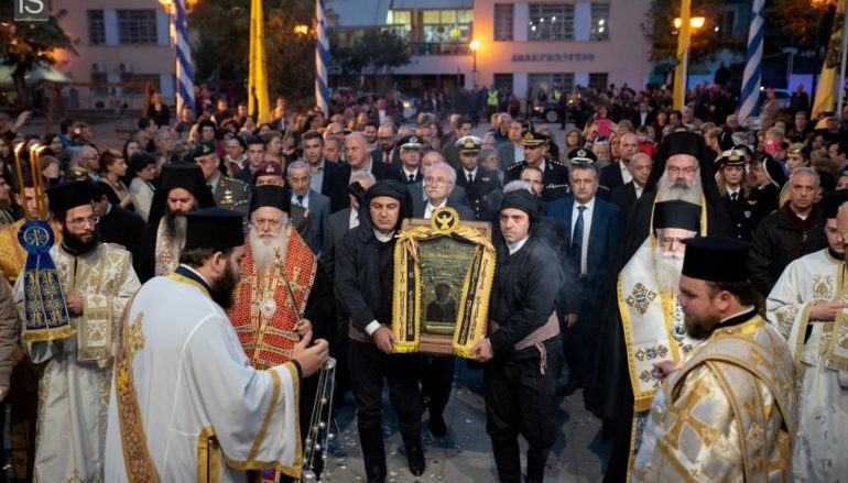 Με λαμπρότητα ο Βόλος υποδέχτηκε την Παναγία Σουμελά (ΦΩΤΟ)
