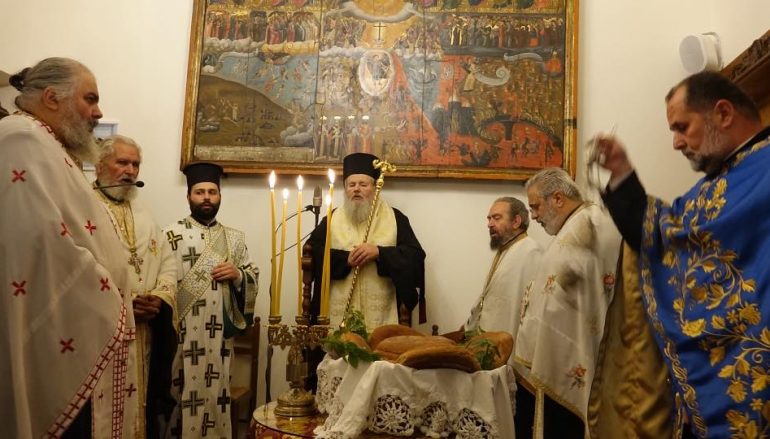 Θυρανοίξια Παρεκκλησίου από τον Μητροπολίτη Κυδωνίας (ΦΩΤΟ)