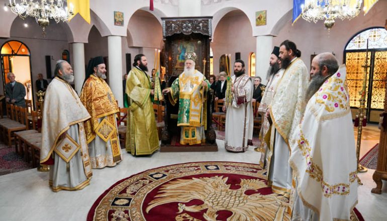H εορτή του Αγίου Γεωργίου Καρσλίδη στην Νάουσα (ΦΩΤΟ)