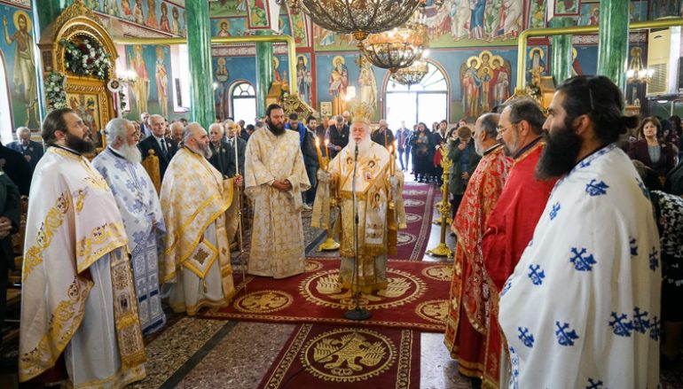 Η εορτή των Παμμεγίστων Ταξιαρχών στην Ι. Μητρόπολη Βεροίας (ΦΩΤΟ)