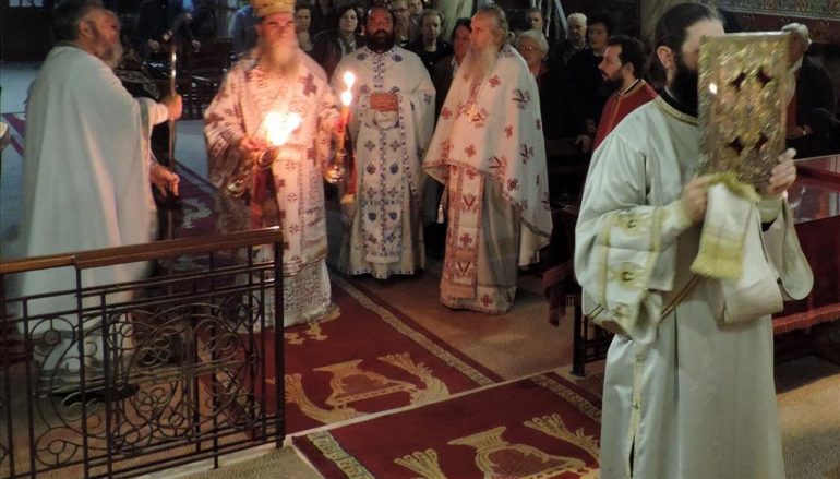 Αγρυπνία και Χειροθεσία Οικονόμου στον Ενοριακό Ναό Αγίου Γεωργίου Άρτης