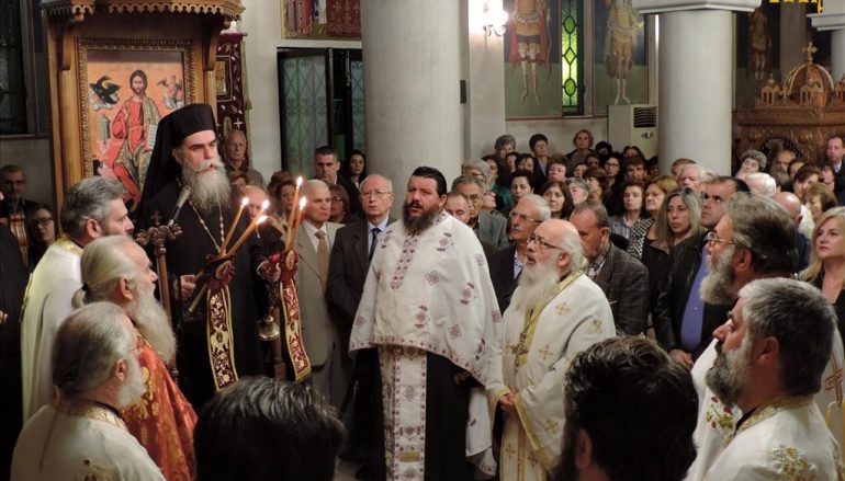 Αρχιερατικός Εσπερινός των Παμμεγίστων Ταξιαρχών στην Άρτα (ΦΩΤΟ)