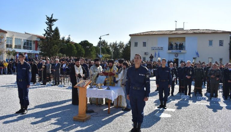 Ο Μητροπολίτης Μαρωνείας στην Ορκωμοσία Δόκιμων Αστυφυλάκων (ΦΩΤΟ)