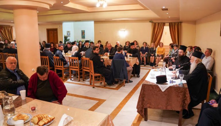 Ξεκίνησε στην Νάουσα η σειρά ομιλιών με τίτλο «Επισκοπικός Λόγος» (ΦΩΤΟ)