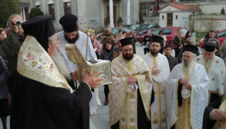 Η Τιμία Κάρα του Αγίου Νικάνορος στην Κοζάνη (ΦΩΤΟ)