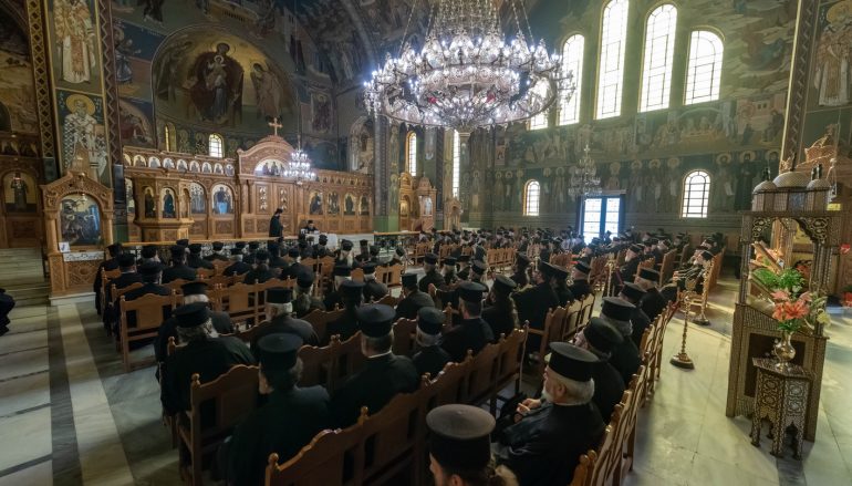 Έκτακτη Ιερατική Σύναξη στη Ι. Μητρόπολη Μεσσηνίας (ΦΩΤΟ)