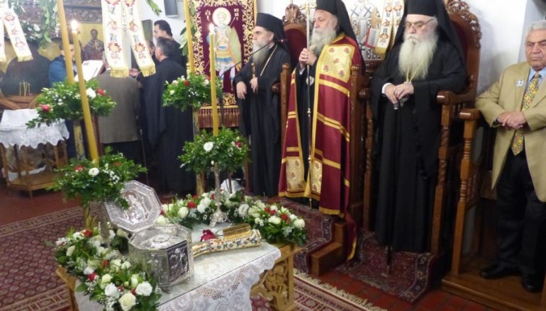 Πολυαρχιερατικός Εσπερινός για τον πολιούχο της Καστοριάς (ΦΩΤΟ)