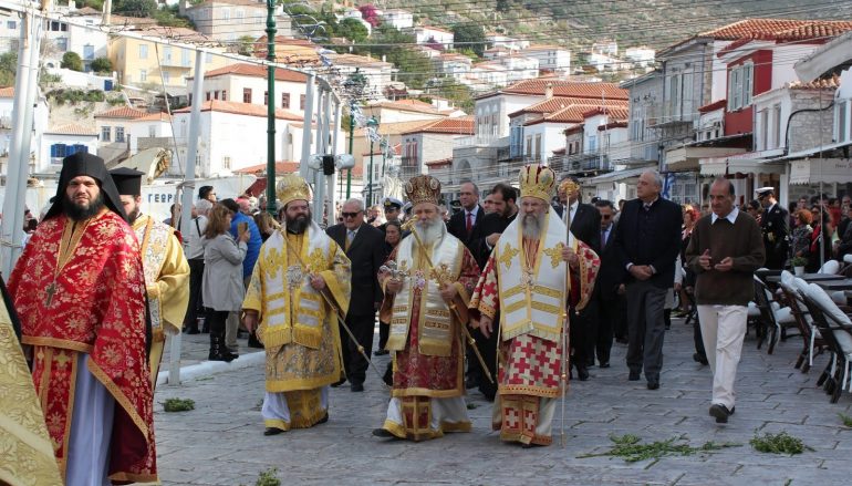Η Ύδρα εόρτασε τον Πολιούχο της Άγιο Νεομάρτυρα Κωνσταντίνο (ΦΩΤΟ)