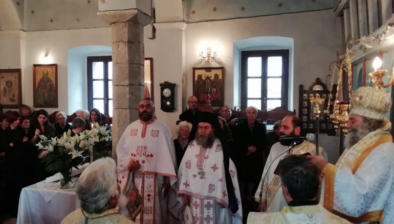 Ο Μητροπολίτης Μάνης στην ενορία της Δροσοπηγής (ΦΩΤΟ)