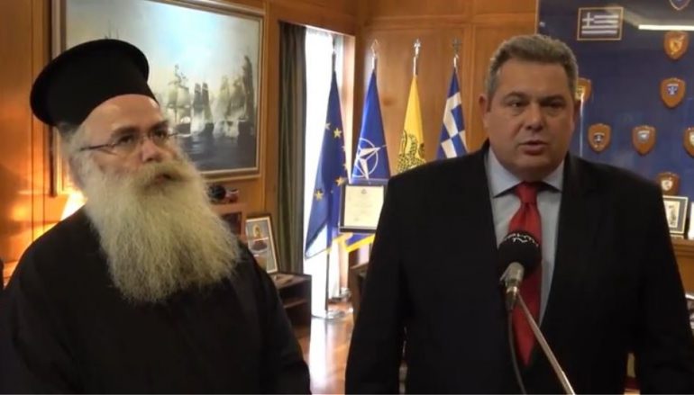 Καμμένος: “Μόνο αν συμφωνήσει η ιεραρχία θα συμφωνήσουν και οι ΑΝΕΛ”