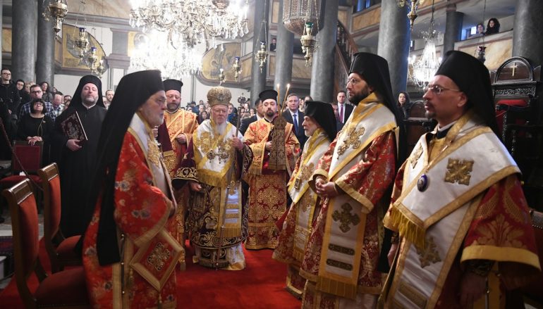 Η εορτή των Χριστουγέννων στο Οικουμενικό Πατριαρχείο