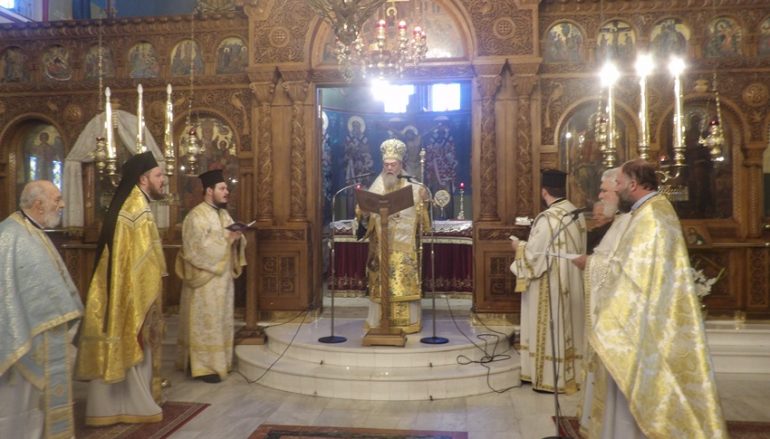 Κυριακή των Προπατόρων στην Ι. Μητρόπολη Κορίνθου