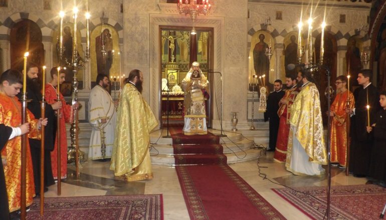 Η εορτή των Χριστουγέννων στην Ι. Μητρόπολη Κορίνθου