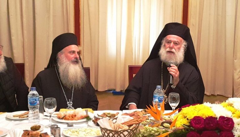 Το κρητικό τραγούδι του Πατριάρχη Αλεξανδρείας στον Μητροπολίτη Κανάγκας