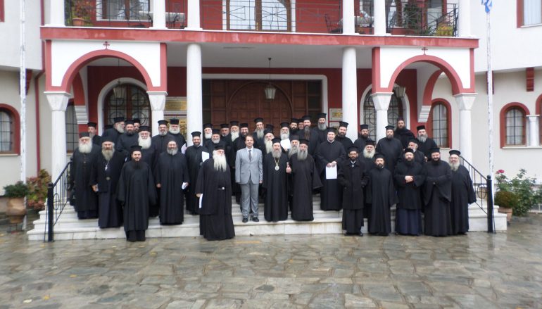 Ιερατική Σύναξη στην Ιερά Μητρόπολη Ιερισσού (ΦΩΤΟ)
