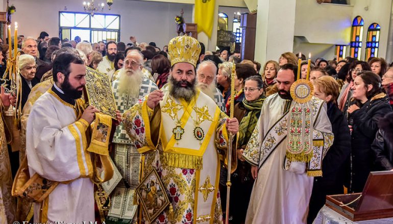 Η εορτή του Αγίου Πορφυρίου του Καυσοκαλυβίτου στην Ι. Μ. Λαγκαδά
