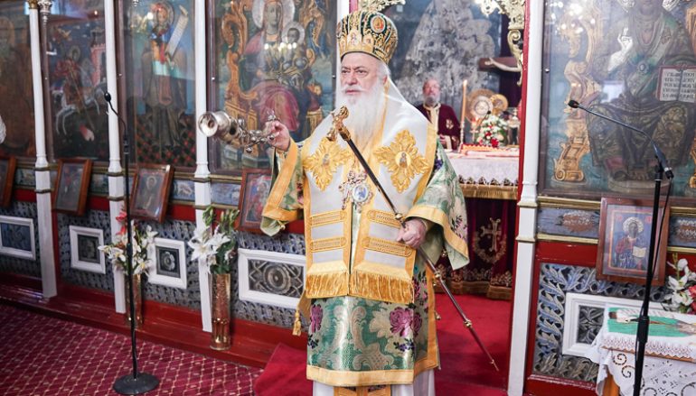 Με λαμπρότητα πανηγύρισε ο Ι. Ναός Αγίου Σάββα Κυριωτίσσης Βεροίας