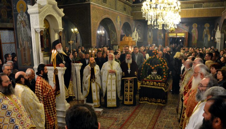Αρχιερατικός Εσπερινός για την Αγία Βαρβάρα στην Τρίπολη (ΦΩΤΟ)