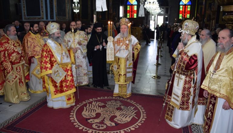 Η εν Θεσσαλιώτιδι Εκκλησία τίμησε τον προστάτη της Άγιο Σεραφείμ