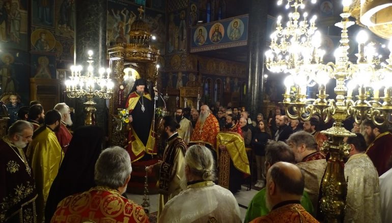 Πανηγυρικός Εσπερινός Αγίου Στεφάνου στη Νέα Ιωνία