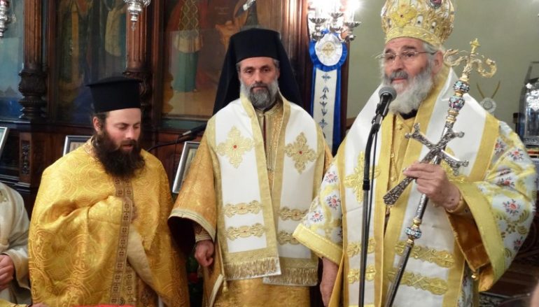 Χειροτονία Πρεσβυτέρου από τον Μητροπολίτη Λέρου Παΐσιο
