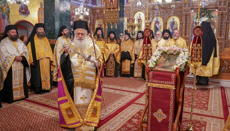 Ο Εσπερινός των Χριστουγέννων στην Ιερά Μητρόπολη Βεροίας