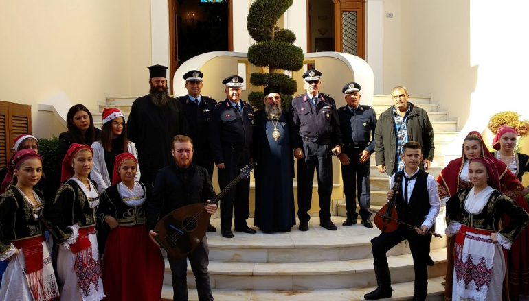 Χριστουγεννιάτικα Κάλαντα έψαλαν μαθητές στον Μητροπολίτη Ρεθύμνης