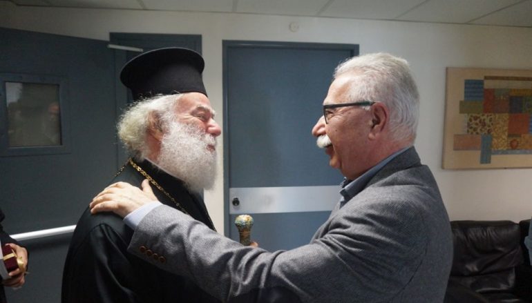 Ο Πατριάρχης Αλεξανδρείας συναντήθηκε με τον Γαβρόγλου