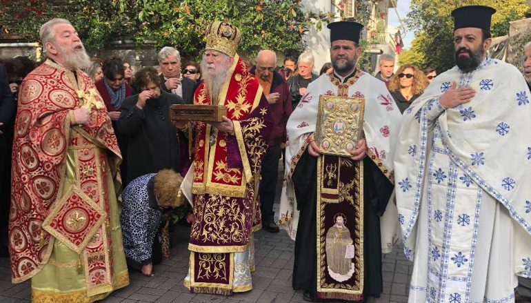 Ο Άγιος της Συγγνώμης και της Ανεξικακίας εορτάστηκε στον Πύργο