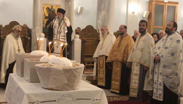 Ο εορτασμός του Αγίου Νικολάου στην Ι. Μητρόπολη Ηλείας