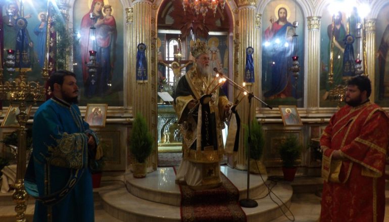 Η εορτή του Τιμίου Προδρόμου στην Ι. Μητρόπολη Κορίνθου