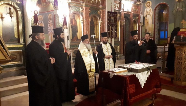 Ομιλία του Μητροπολίτη Κανάγκας στην Ι. Μ. Αιτωλίας