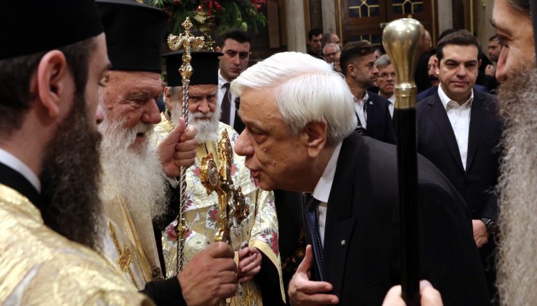 Δοξολογία για τη νέα χρονιά στον Ι. Μητροπολιτικό Ναό Αθηνών