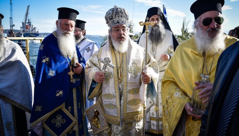 Λαμπρά εορτάσθηκαν τα Θεοφάνεια στην Πρέβεζα