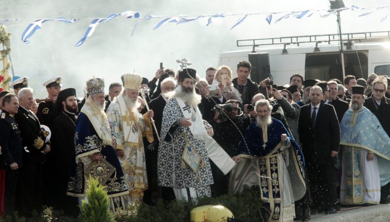 Παρουσία του ΠτΔ ο Καθαγιασμός των υδάτων στη Σύρο