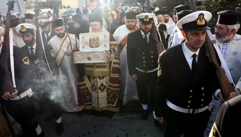 Τα Χανιά υποδέχθηκαν Λείψανα των Τριών Ιεραρχών