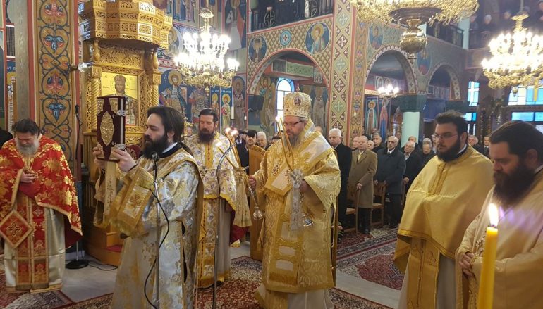 Η εορτή του Αγίου Αθανασίου στην Ι. Μητρόπολη Λαρίσης