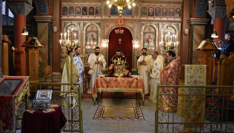 Η εορτή του Αγίου Γρηγορίου στην Ι. Μ. Μαρωνείας