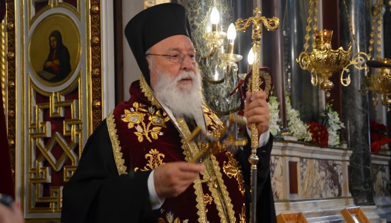 Δοξολογία για την έλευση του νέου έτους στην Ι. Μ. Μαντινείας