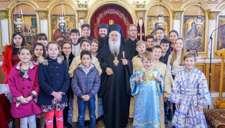 Η εορτή του Αγίου Χρυσοστόμου στην Ι. Μ. Βεροίας