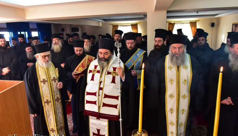 Ιερατική Σύναξη στην Ι. Μητρόπολη Λαγκαδά