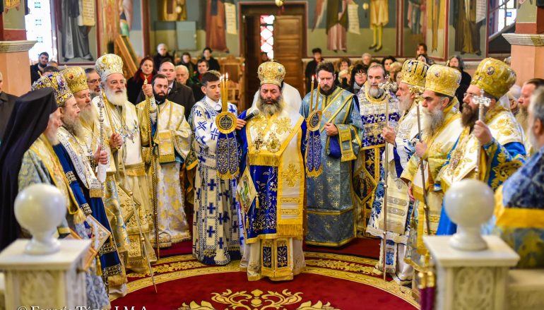 Πολυαρχιερατικό Συλλείτουργο για τα Ονομαστήρια του Μητροπολίτη Λαγκαδά
