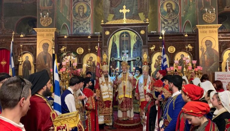Μεθέορτος Εσπερινός και Λιτάνευση του Αγ. Χαραλάμπους στα Λενταριανά Χανίων