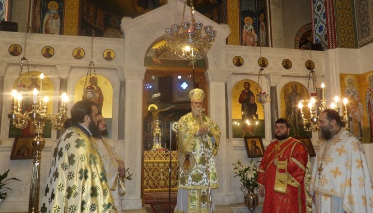 Κυριακή του Ασώτου στην Ι. Μητρόπολη Κορίνθου