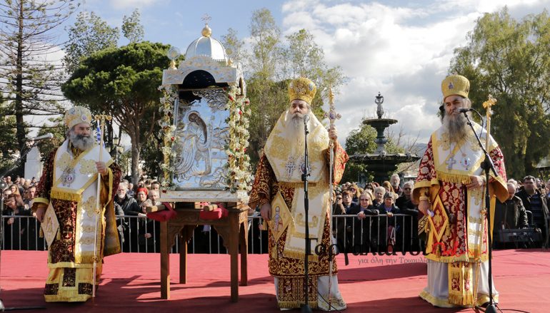 Τα Φιλιατρά εόρτασαν τον Πολιούχο τους Άγιο Χαράλαμπο