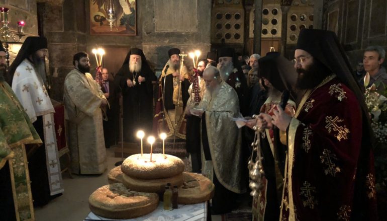 Η εορτή του Οσίου Λουκά στην Ι. Μητρόπολη Θηβών