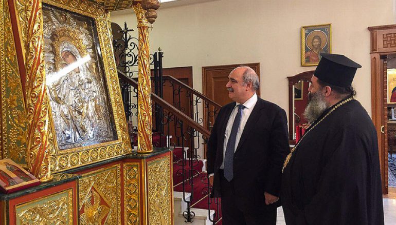 Επίσκεψη του Υφυπουργού Εξωτερικών στην Ι. Μ. Λαγκαδά